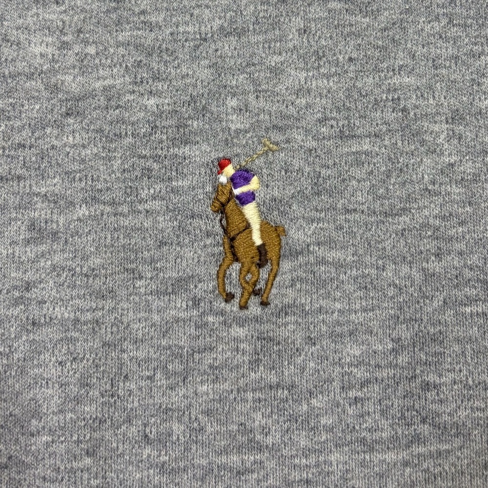 Polo Ralph Lauren Classic Gray Polo Shirt - Picture 6 of 11